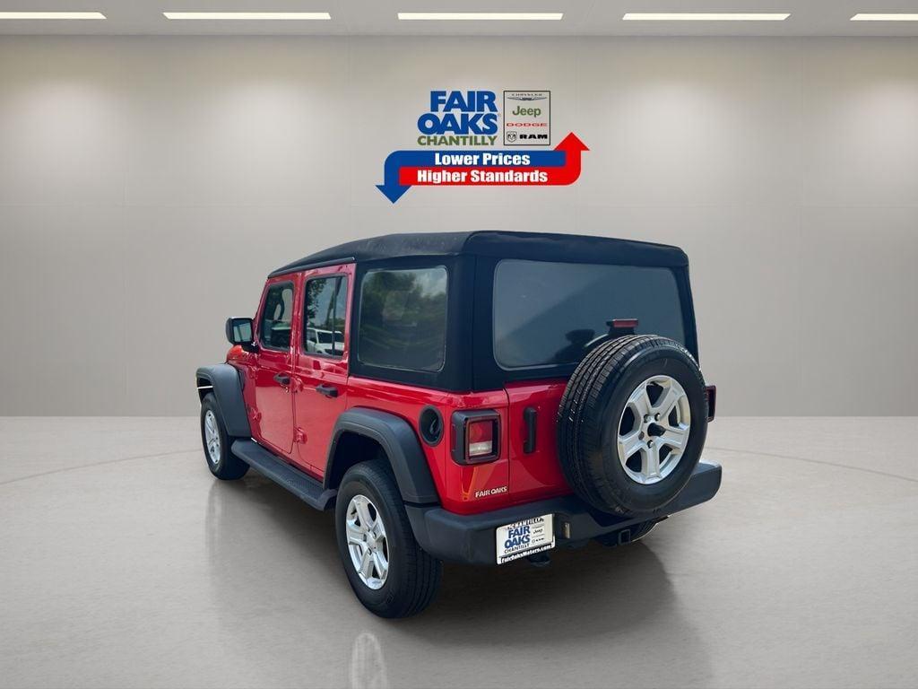 used 2022 Jeep Wrangler Unlimited car, priced at $33,550