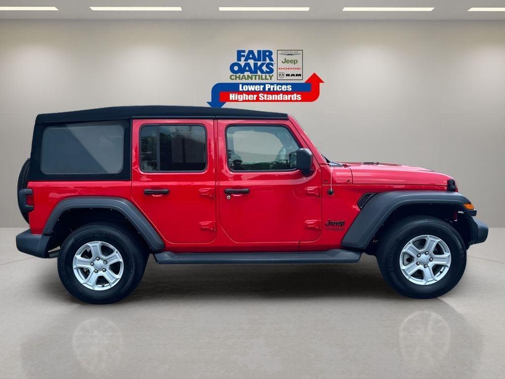 used 2022 Jeep Wrangler Unlimited car, priced at $33,550