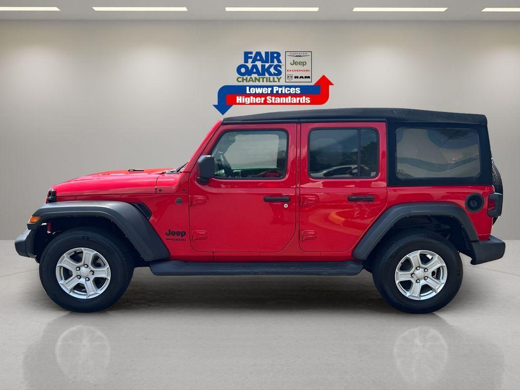 used 2022 Jeep Wrangler Unlimited car, priced at $33,550