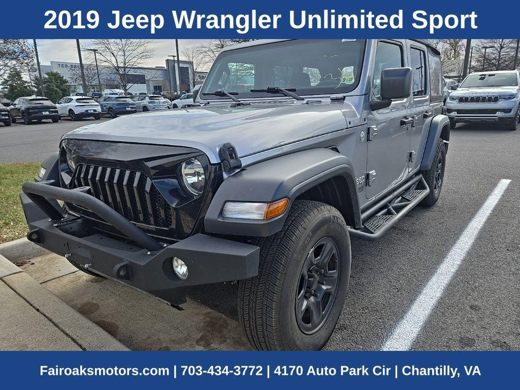 used 2019 Jeep Wrangler Unlimited car, priced at $25,992