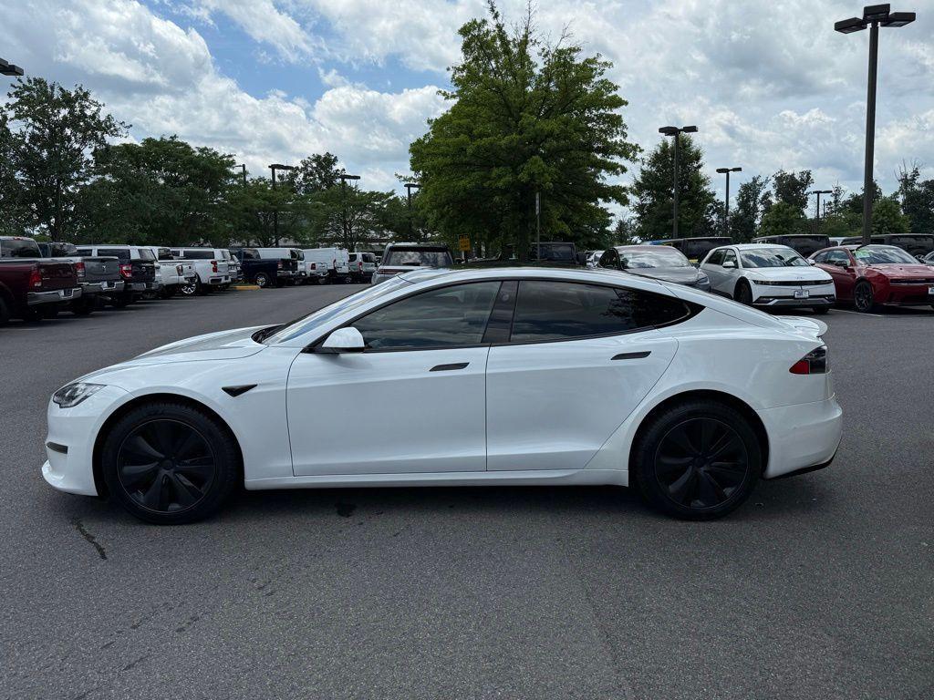 used 2021 Tesla Model S car, priced at $48,196