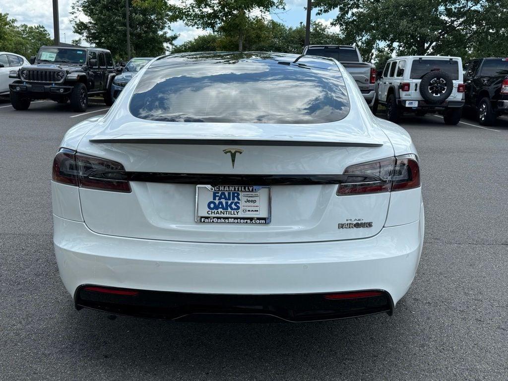 used 2021 Tesla Model S car, priced at $48,196