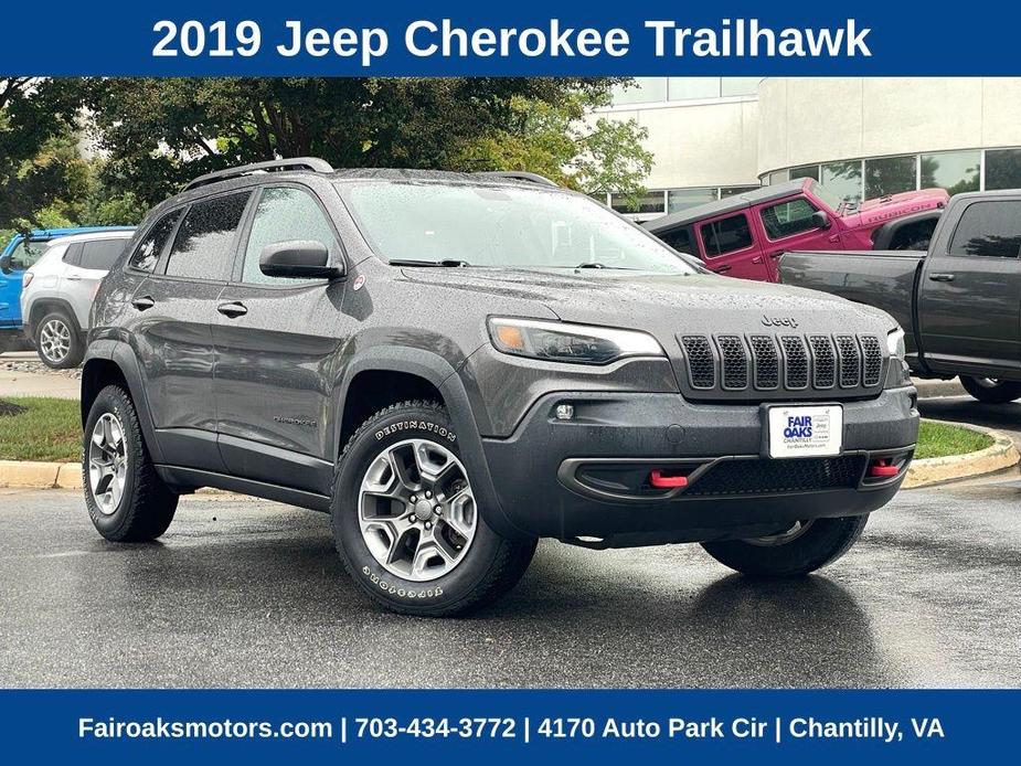 used 2019 Jeep Cherokee car, priced at $19,651