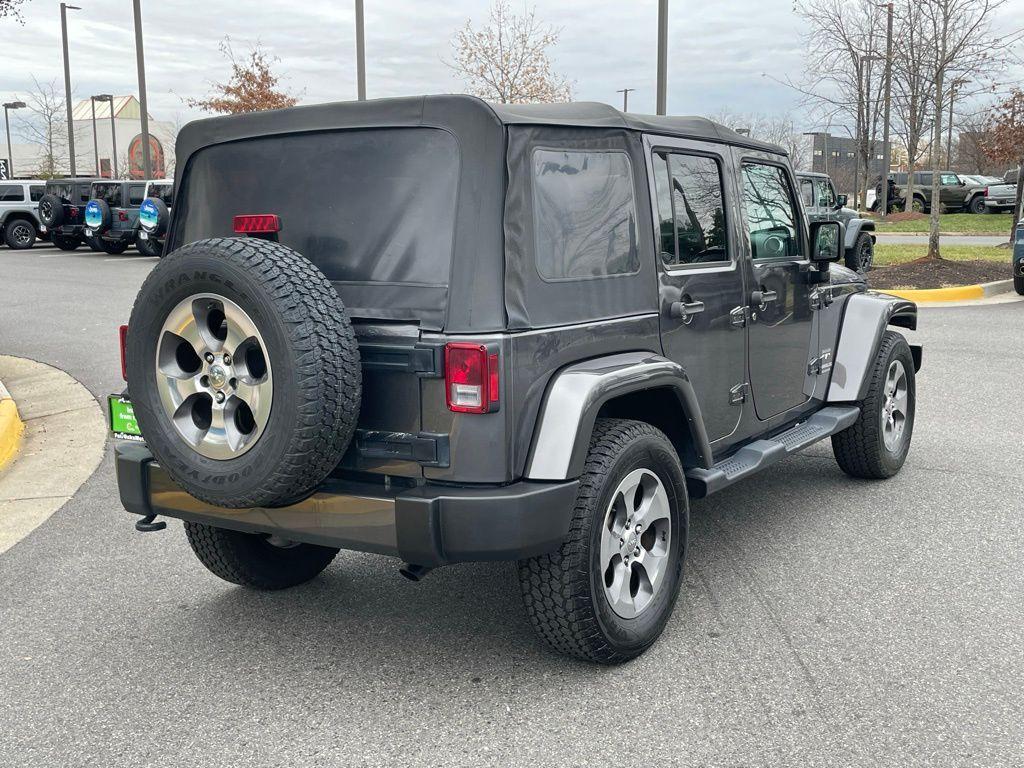 used 2017 Jeep Wrangler Unlimited car, priced at $18,764