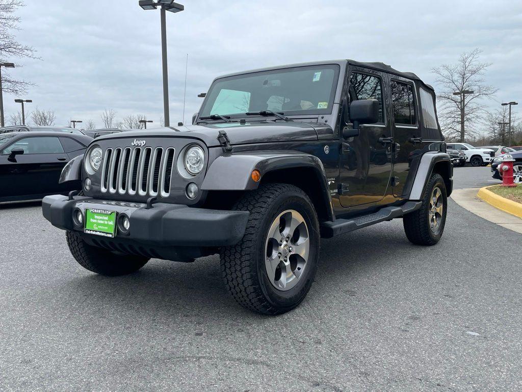 used 2017 Jeep Wrangler Unlimited car, priced at $18,764