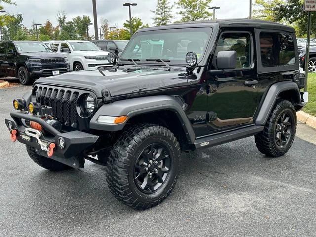 used 2021 Jeep Wrangler car, priced at $32,470