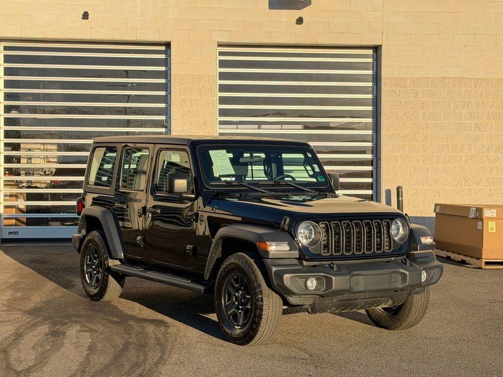 used 2024 Jeep Wrangler car, priced at $31,800