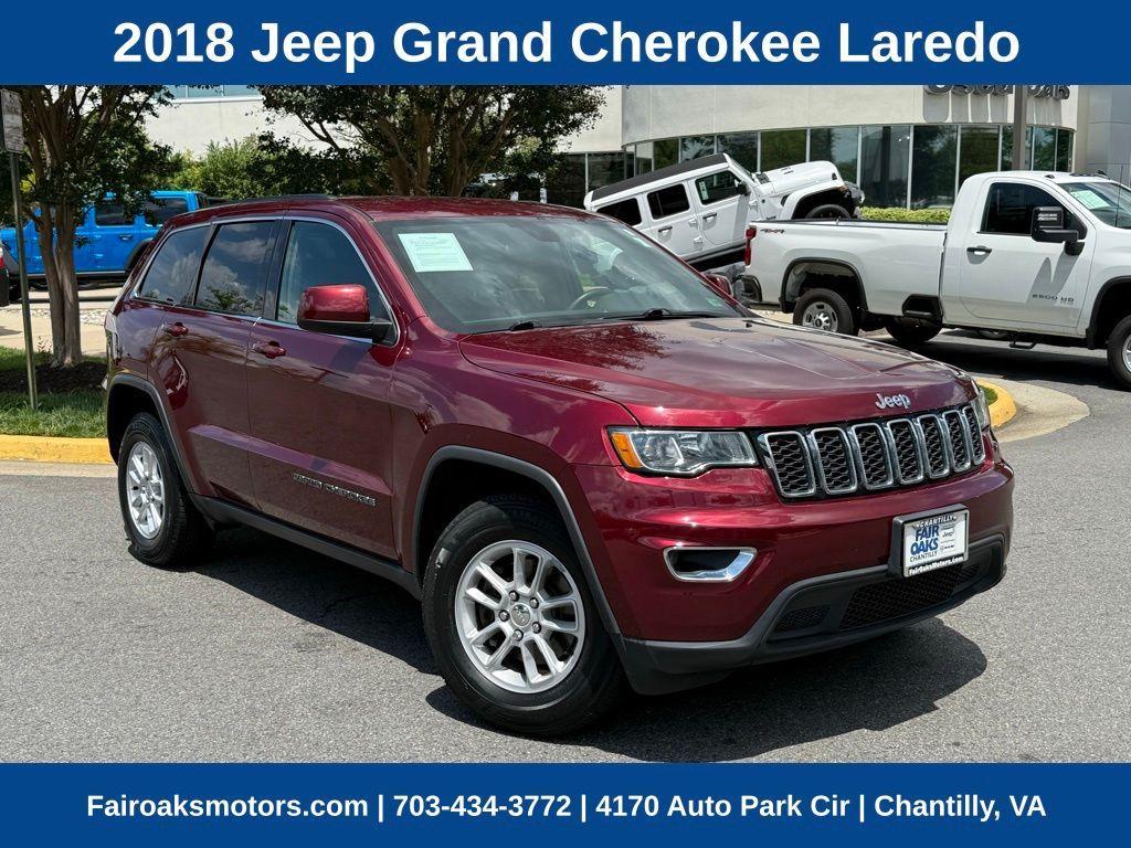 used 2018 Jeep Grand Cherokee car, priced at $13,249