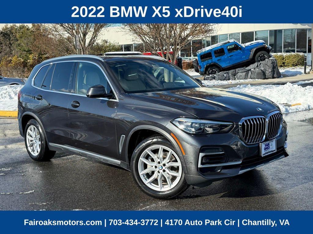 used 2022 BMW X5 car, priced at $42,400