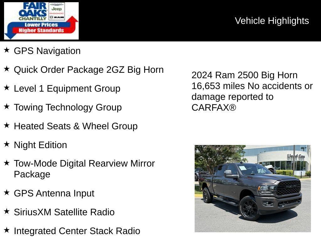 used 2024 Ram 2500 car, priced at $46,749