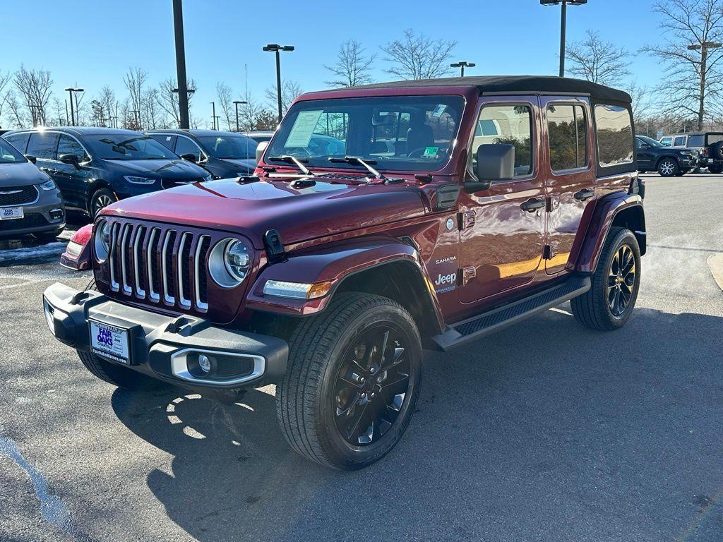 used 2021 Jeep Wrangler Unlimited 4xe car, priced at $30,571