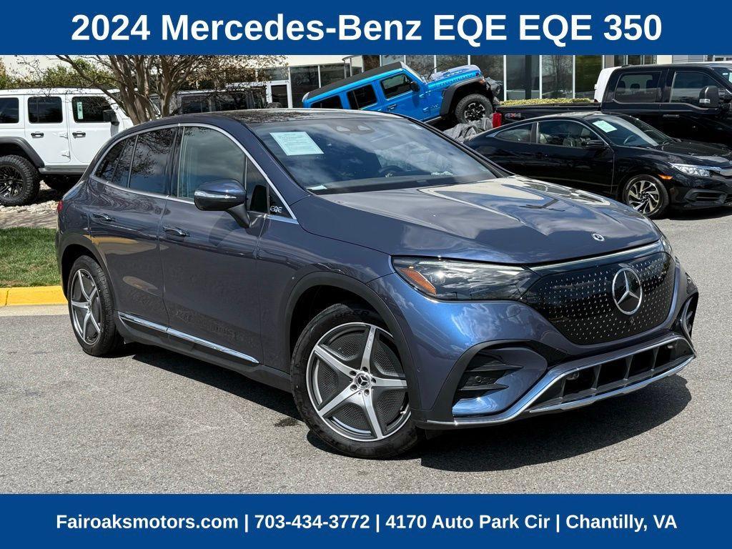used 2024 Mercedes-Benz EQE 350 car, priced at $72,000