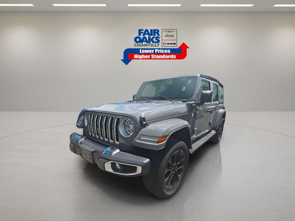used 2022 Jeep Wrangler Unlimited 4xe car, priced at $34,699