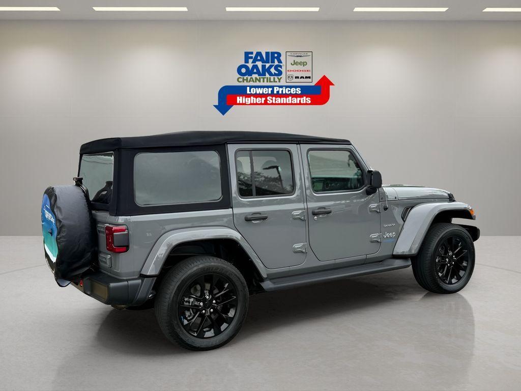 used 2022 Jeep Wrangler Unlimited 4xe car, priced at $34,699