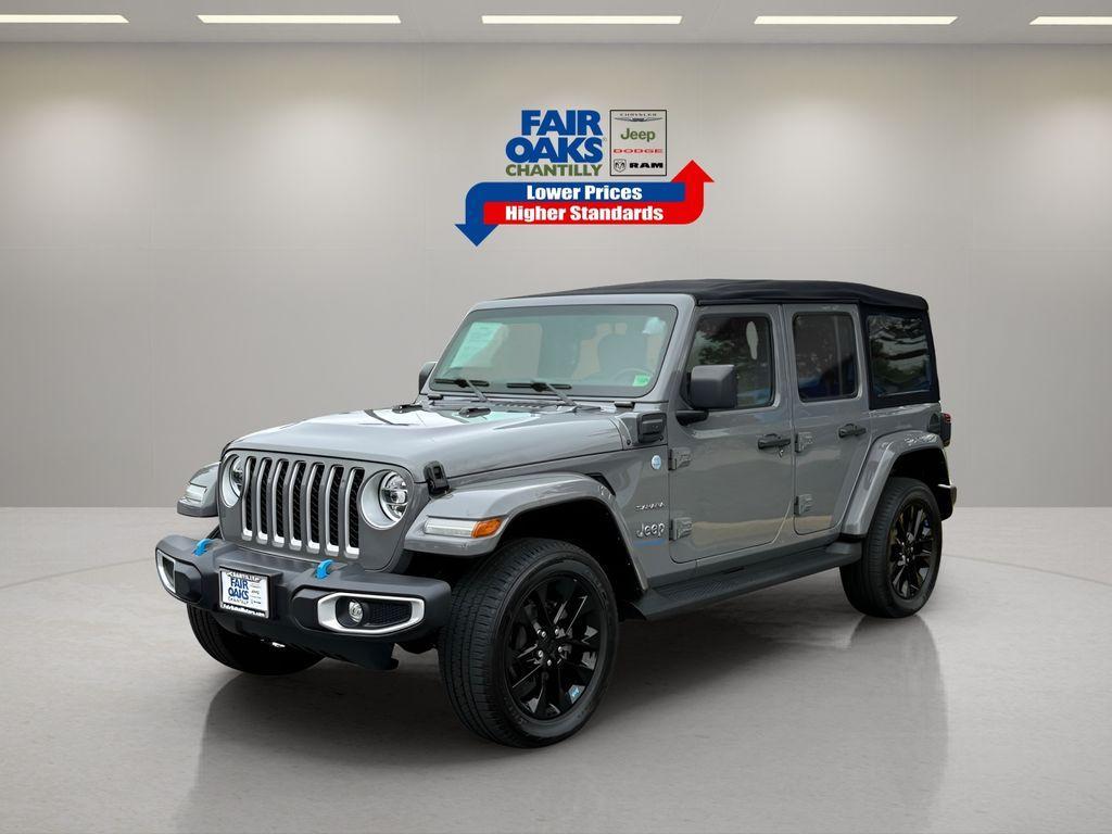 used 2022 Jeep Wrangler Unlimited 4xe car, priced at $34,699