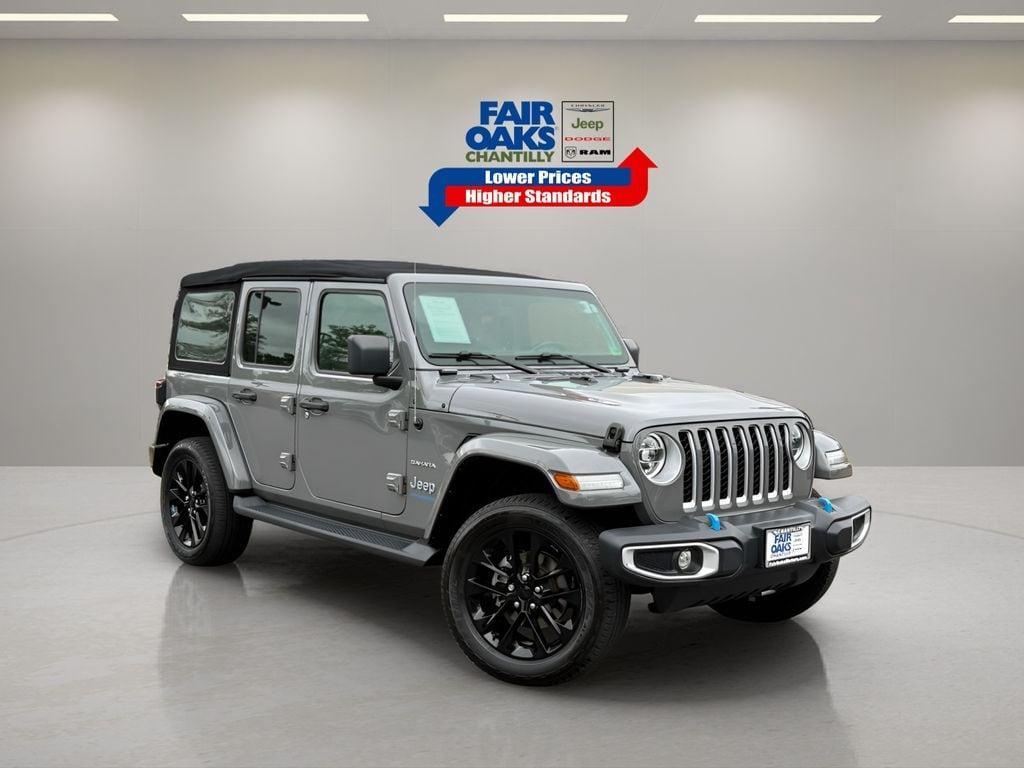 used 2022 Jeep Wrangler Unlimited 4xe car, priced at $32,968