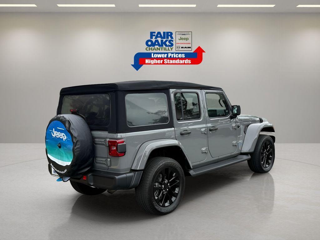 used 2022 Jeep Wrangler Unlimited 4xe car, priced at $34,699