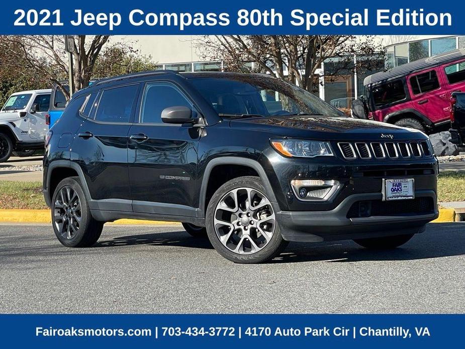 used 2021 Jeep Compass car, priced at $19,979