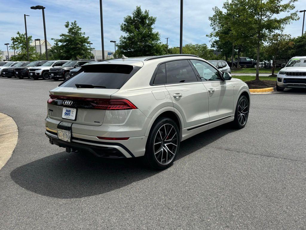 used 2021 Audi Q8 car, priced at $54,900