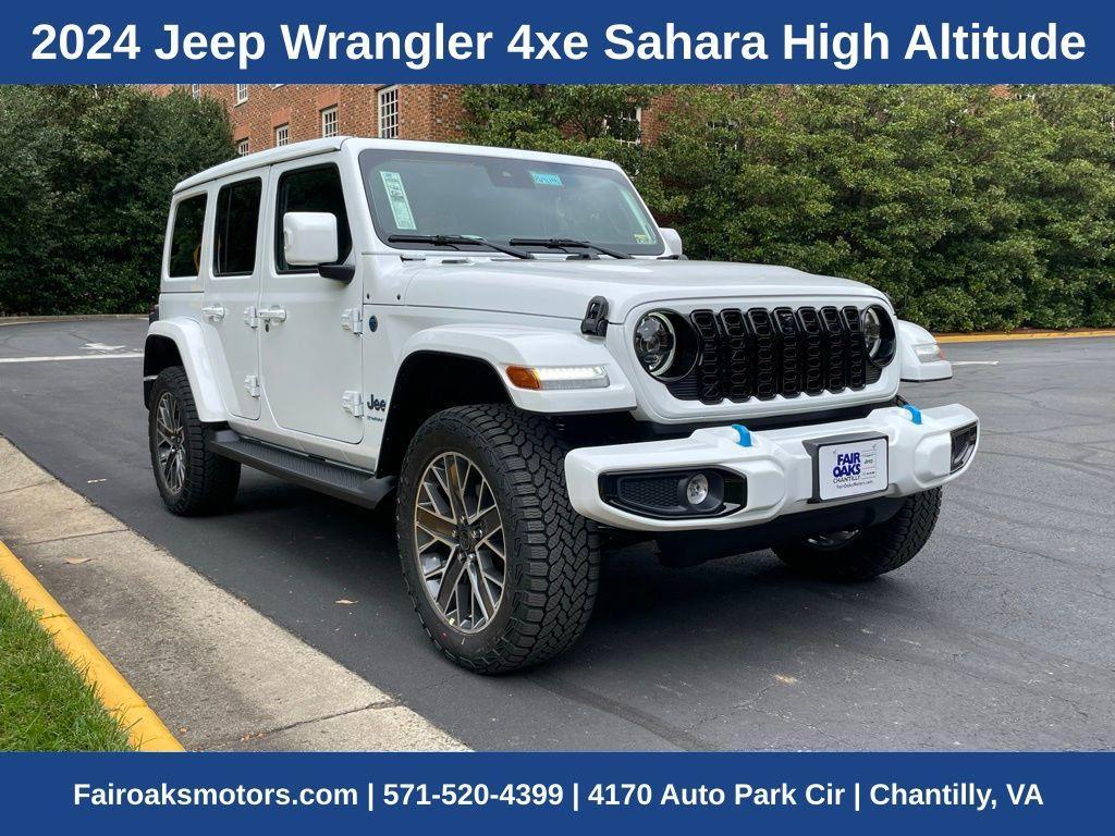 new 2024 Jeep Wrangler 4xe car