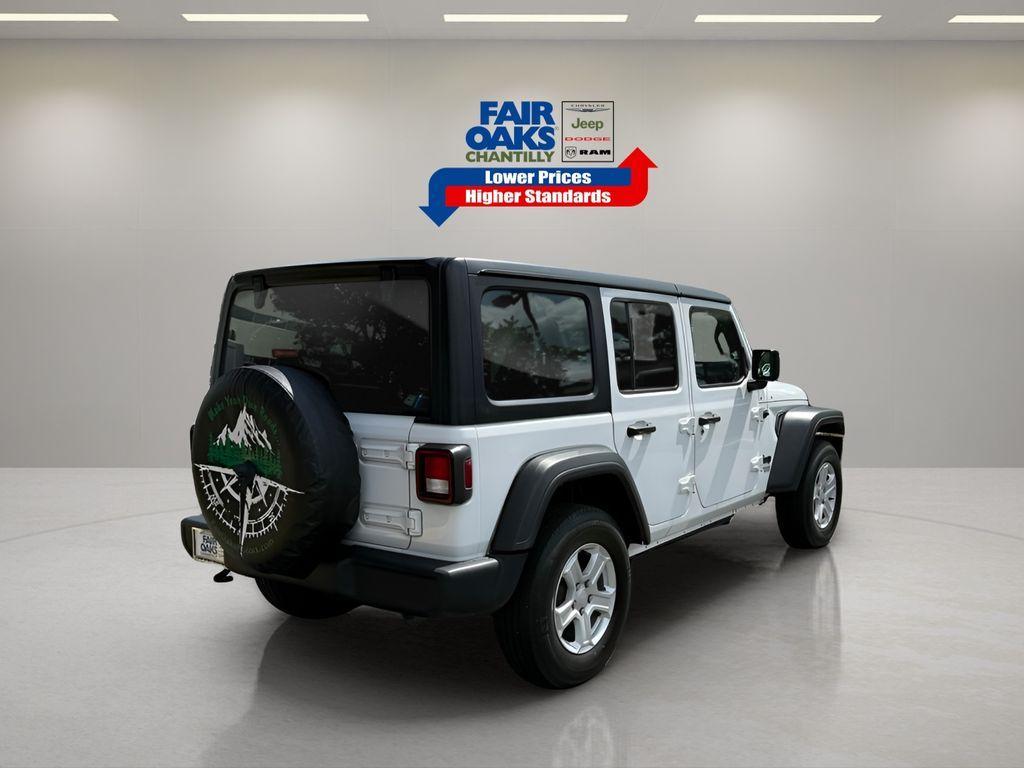 used 2021 Jeep Wrangler Unlimited car, priced at $33,910