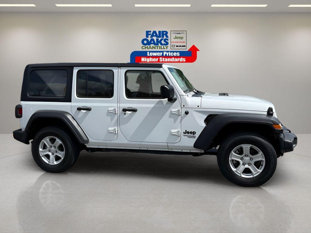 used 2021 Jeep Wrangler Unlimited car, priced at $33,910