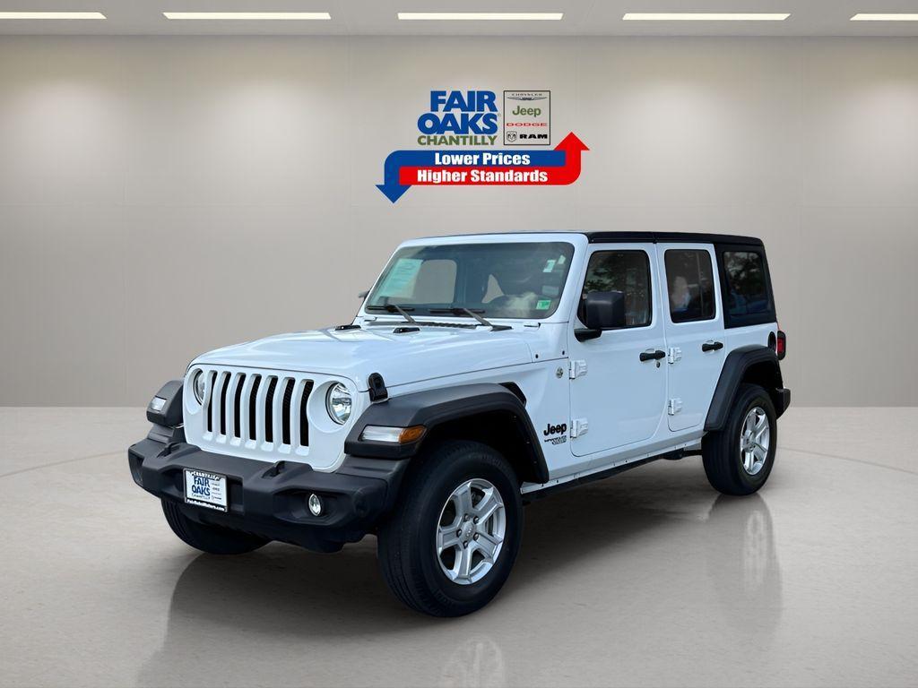 used 2021 Jeep Wrangler Unlimited car, priced at $33,910