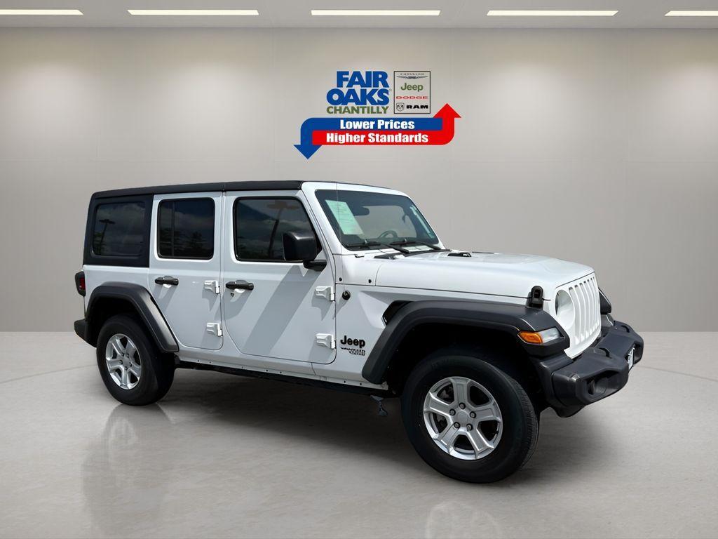 used 2021 Jeep Wrangler Unlimited car, priced at $33,910
