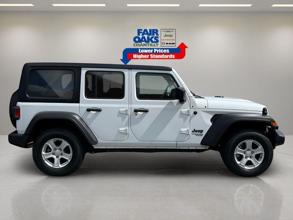 used 2021 Jeep Wrangler Unlimited car, priced at $33,910