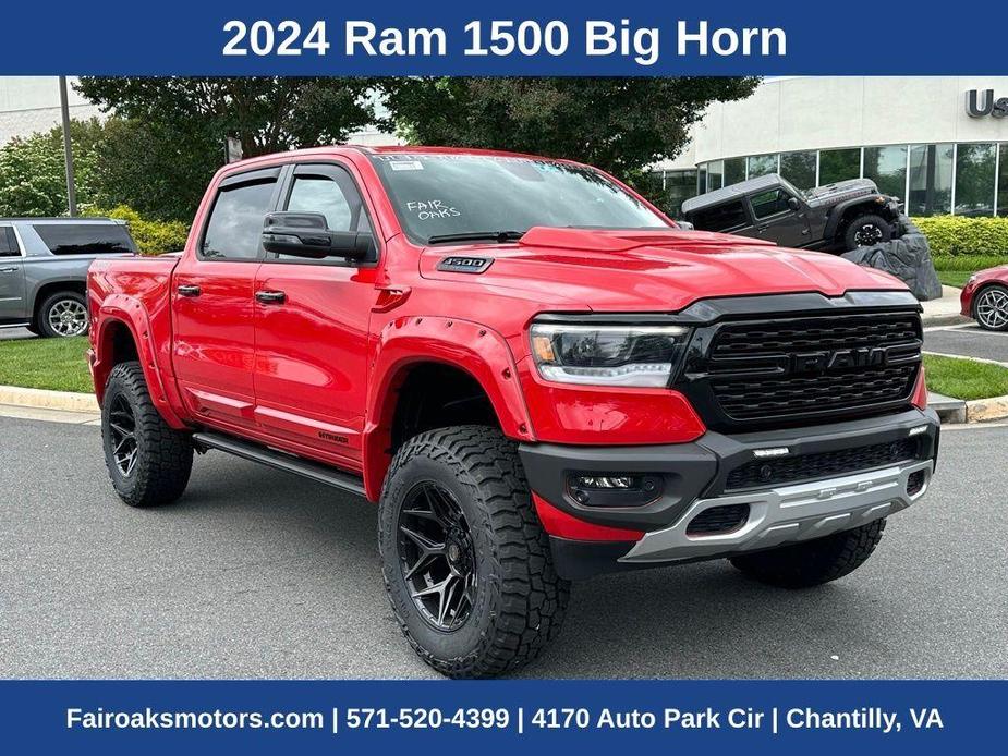 new 2024 Ram 1500 car, priced at $74,077