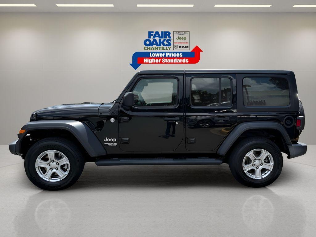 used 2020 Jeep Wrangler Unlimited car, priced at $28,216