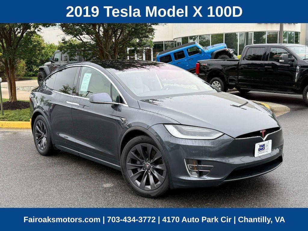 used 2019 Tesla Model X car, priced at $27,285