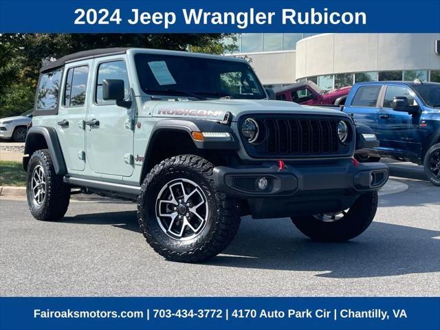 used 2024 Jeep Wrangler car, priced at $46,802