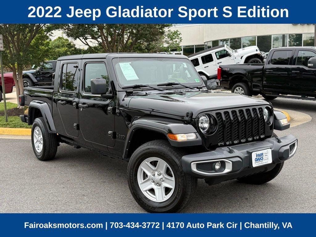 used 2022 Jeep Gladiator car, priced at $34,736