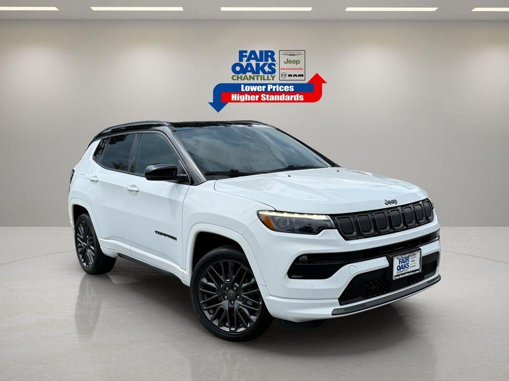 used 2022 Jeep Compass car, priced at $27,908