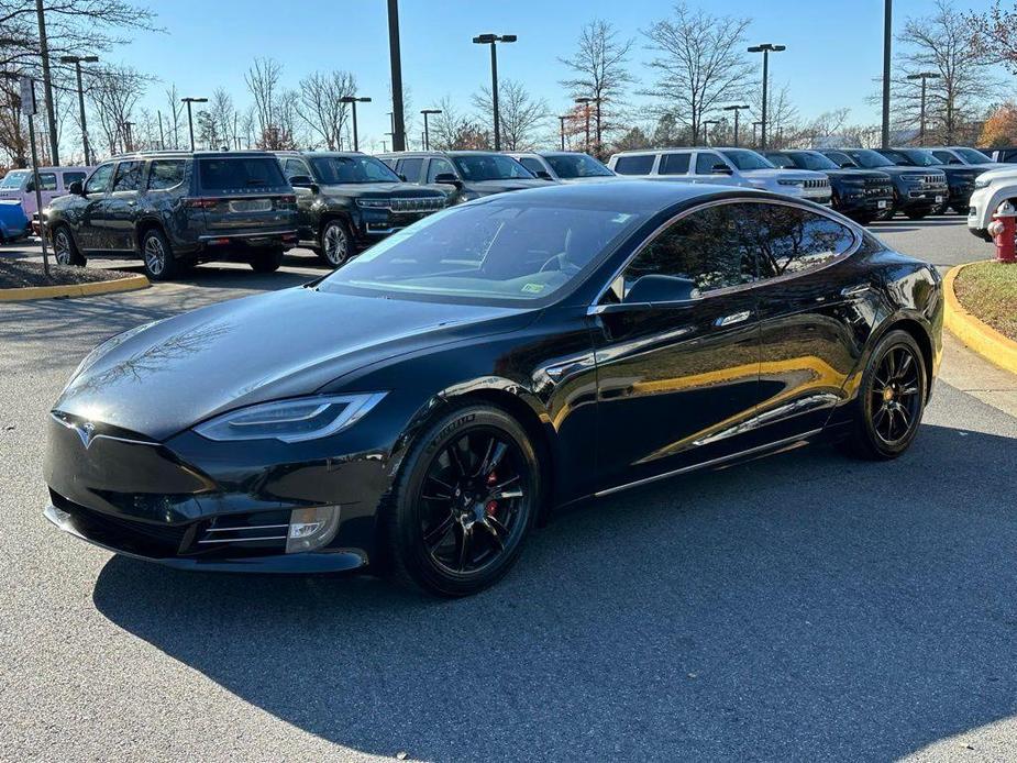 used 2021 Tesla Model S car, priced at $35,689