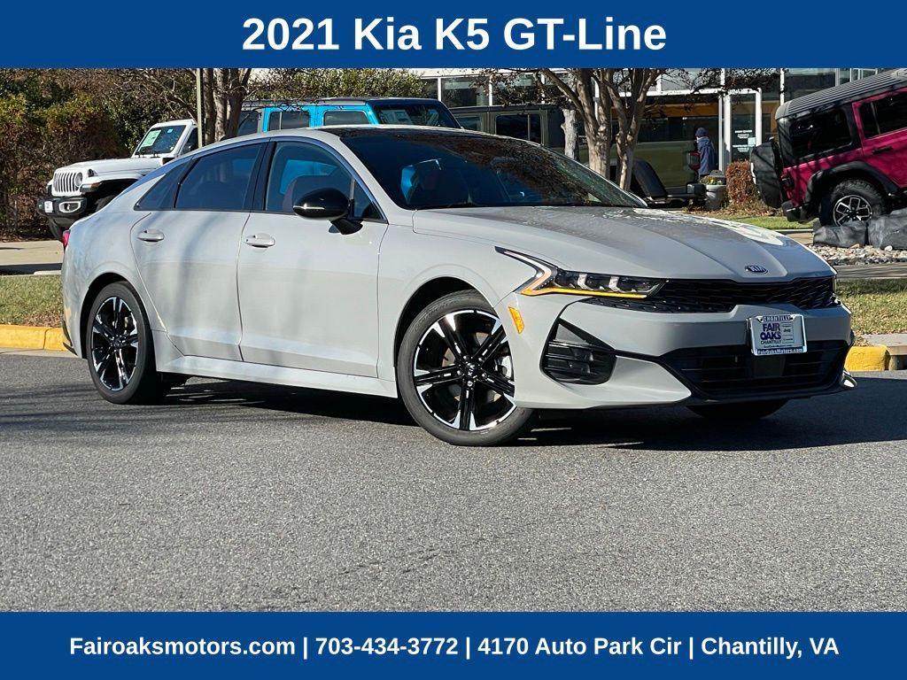 used 2021 Kia K5 car, priced at $20,245