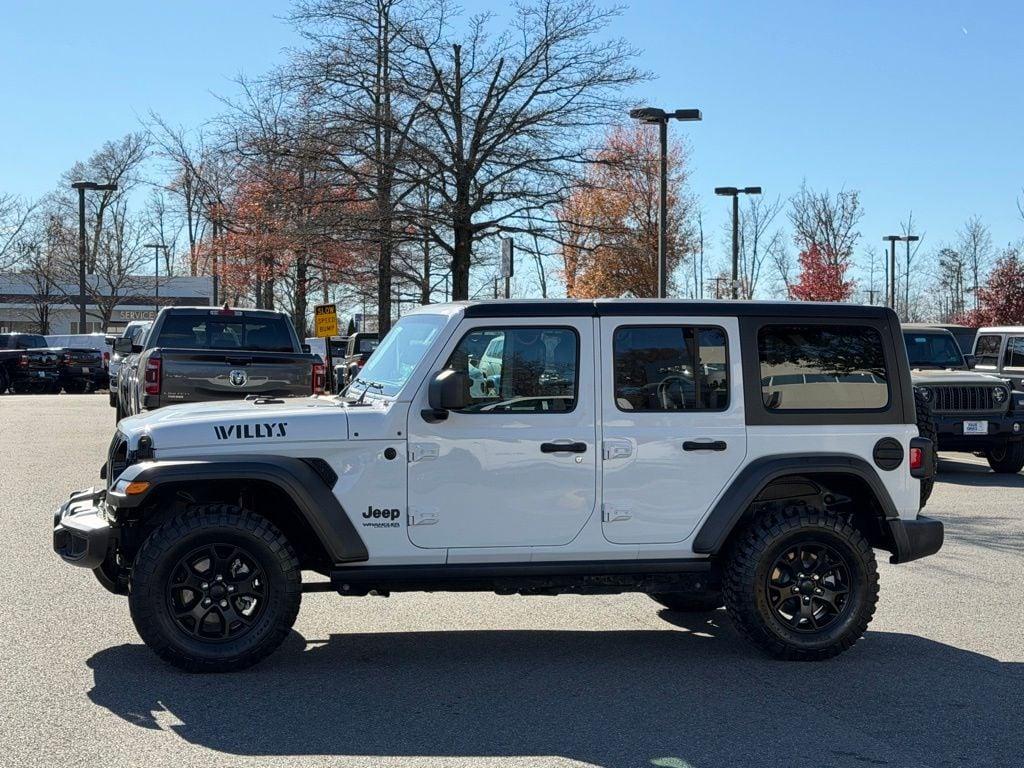 used 2022 Jeep Wrangler Unlimited car, priced at $33,150