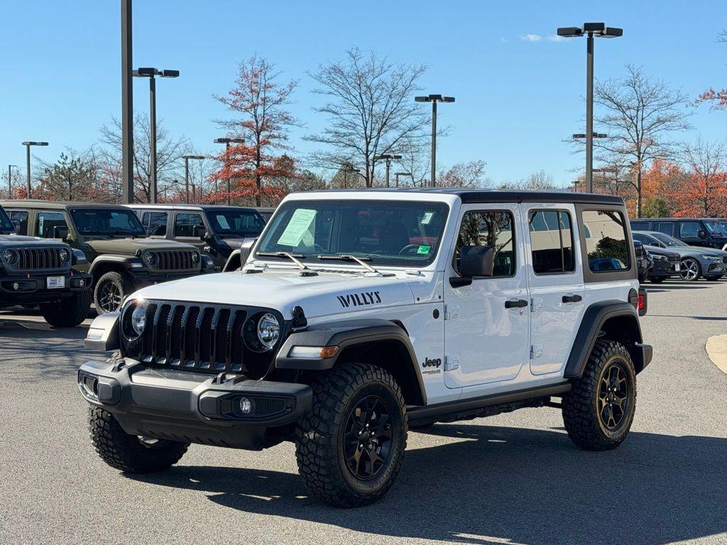 used 2022 Jeep Wrangler Unlimited car, priced at $33,150