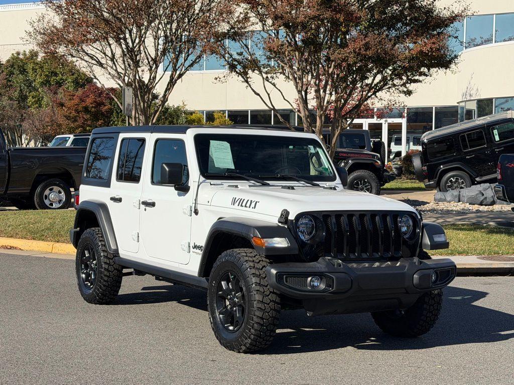 used 2022 Jeep Wrangler Unlimited car, priced at $33,150