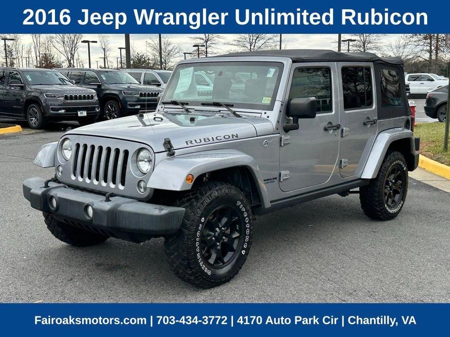 used 2016 Jeep Wrangler Unlimited car, priced at $24,183