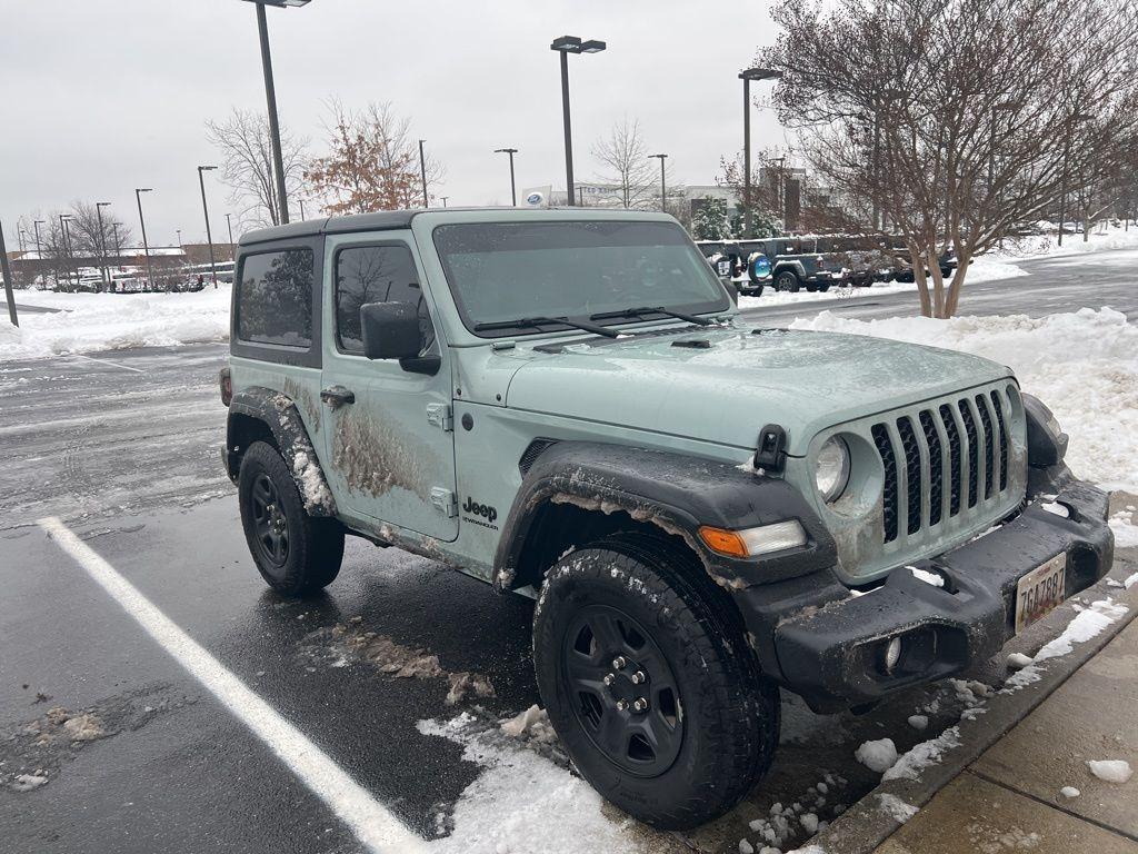 used 2024 Jeep Wrangler car, priced at $32,000