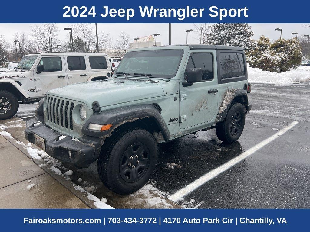 used 2024 Jeep Wrangler car, priced at $32,000