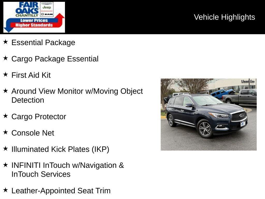 used 2019 INFINITI QX60 car, priced at $15,575