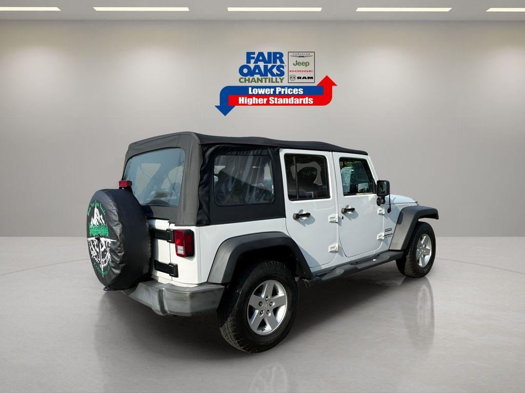 used 2015 Jeep Wrangler Unlimited car, priced at $18,599
