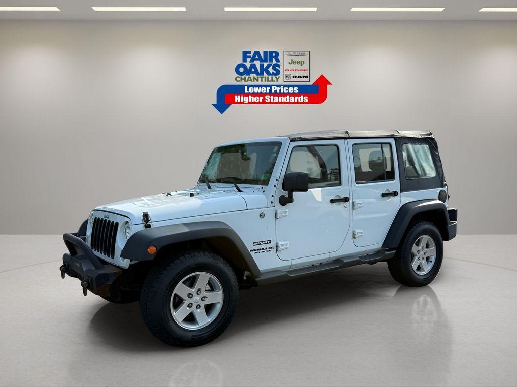 used 2015 Jeep Wrangler Unlimited car, priced at $18,599