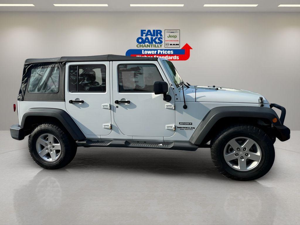 used 2015 Jeep Wrangler Unlimited car, priced at $18,599