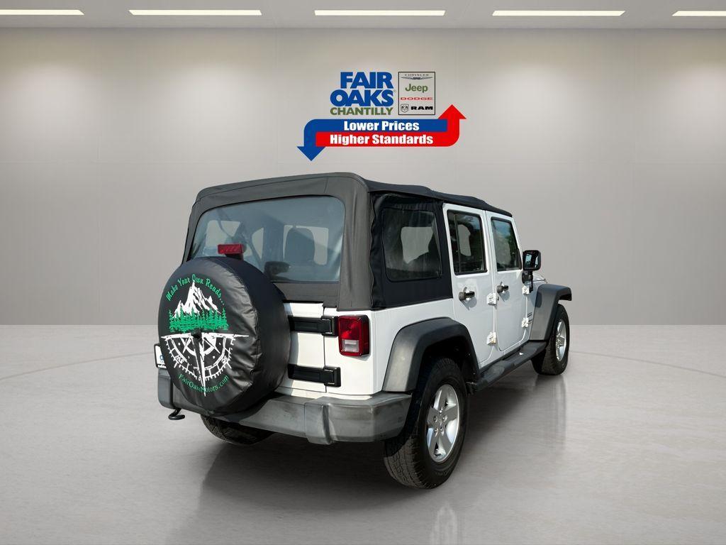 used 2015 Jeep Wrangler Unlimited car, priced at $18,599