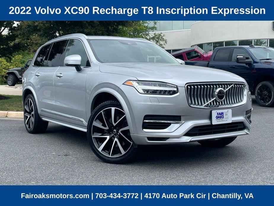 used 2022 Volvo XC90 Recharge Plug-In Hybrid car, priced at $38,000