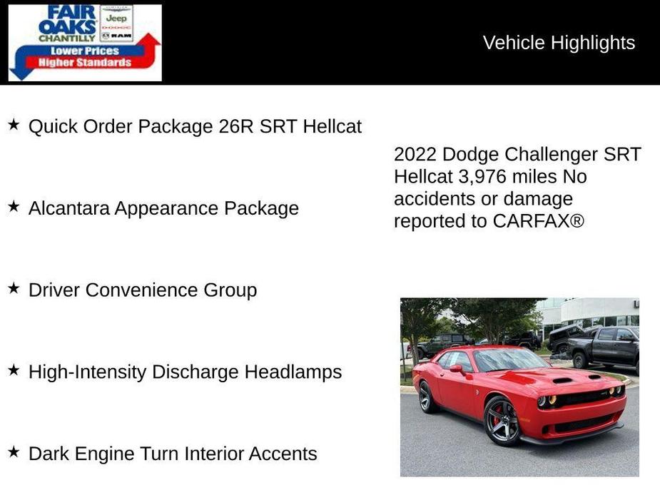 used 2022 Dodge Challenger car, priced at $60,266